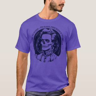 T-shirt Shakespeare poète de littérature bouquine 18
