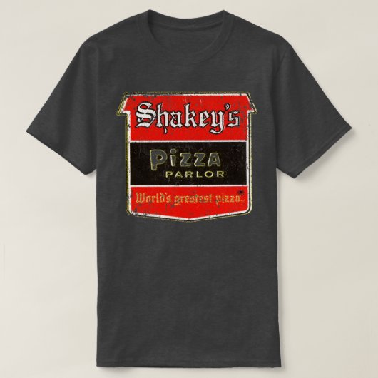T-shirt Shakeys Pizza Parlor (Design devant)