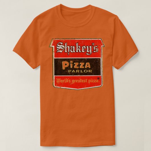 T-shirt Shakeys Pizza Parlor (Design devant)