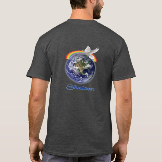 T-shirt shalom (Dos)