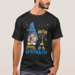 T-shirt Shalom Gnome Heureux Hanoukka Chanukah<br><div class="desc">Joli design Hanoukka,  génial pour célébrer Chanukah avec la famille pour enfants garçons filles,  hommes adultes femmes.</div>