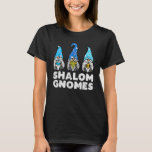 T-shirt Shalom Gnomes Hanoukka Chanukah Pajamas juifs<br><div class="desc">Shalom Gnomes Hanoukka Chanukah Pajamas juifs</div>