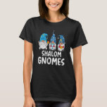 T-shirt Shalom Gnomes Jew Hanoukka Pajamas Chanukah PJs W<br><div class="desc">Shalom Gnomes Juif Hanoukka Pajamas Chanukah PJ Femmes 1.</div>