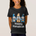 T-Shirt Shalom Gnomes Juif Hanoukka Chanukah Fête juive<br><div class="desc">Shalom Gnomes Jew Hanoukka Chanukah Joyeux gnome</div>
