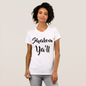 T-shirt shalom vous (Devant entier)