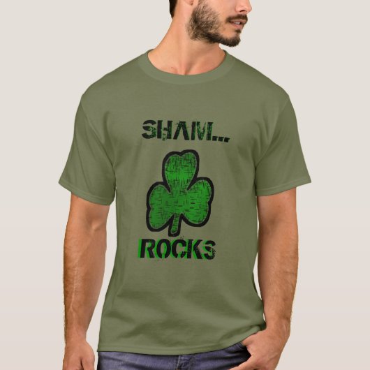 T-SHIRT SHAM... ROCHES (Devant)