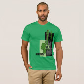 T-shirt Sham Rock. Thème de musique St. Patrick's Day (Devant entier)