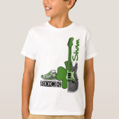 T-shirt Sham Rock. Thème de musique St. Patrick's Day (Devant)