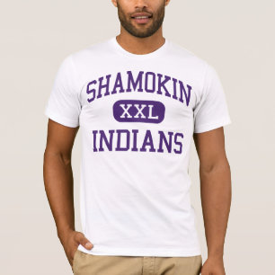 T-shirt Shamokin - Indiens - secteur - banlieue noire de