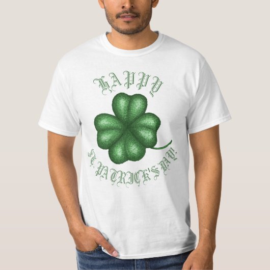 T-shirt shamrock (Devant)