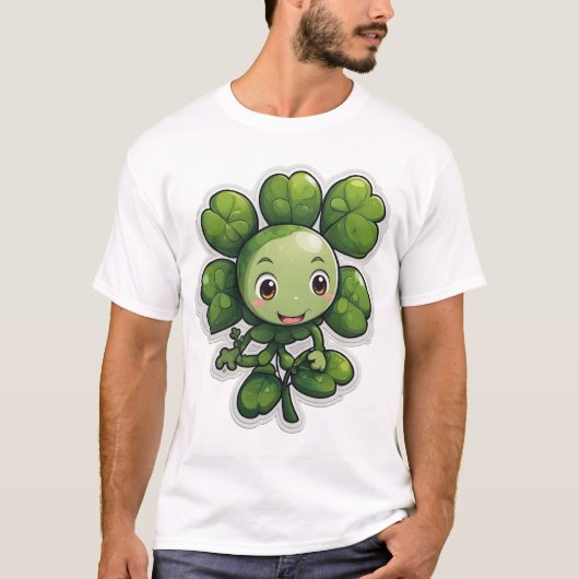 T-shirt shamrock (Devant)