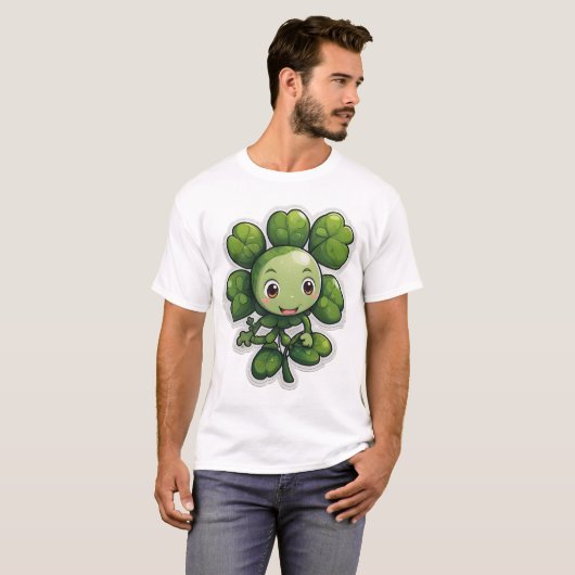 T-shirt shamrock (Devant entier)