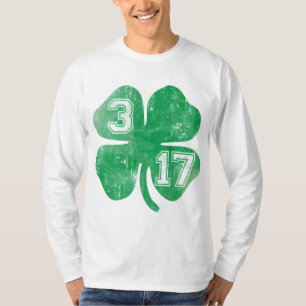 T-shirt Shamrock 3/17 Jour de la Saint Patrick