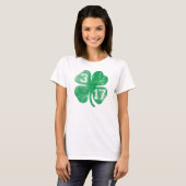 T-shirt Shamrock 3-17 St Patrick's Dady (Devant entier)