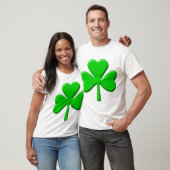 T-shirt shamrock 3d (Unisexe)