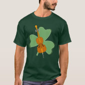 T-shirt Shamrock Cello (Devant)