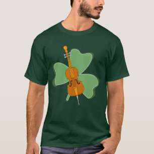T-shirt Shamrock Cello