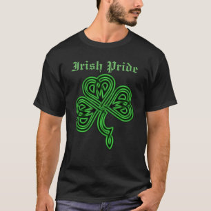 T-shirt Shamrock celte et chanceux de la fierté ir