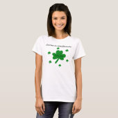 T-shirt Shamrock chanceux (Devant entier)
