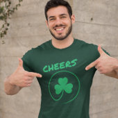 T-shirt Shamrock Clover Irish Irlande applaudit St Patrick