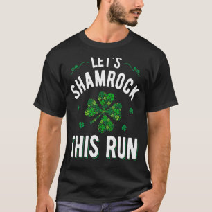 T-shirt Shamrock de cette course Irlande Irlandais Fière S