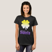 T-shirt Shamrock de la fête de la St Patrick non binaire L (Devant entier)