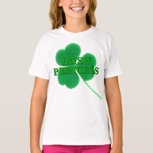 T-shirt Shamrock de la Saint-Patrick   Princesse irlandais