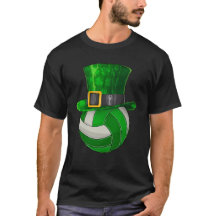 Shamrock de la St Patrick's Day Volleyball Leprech