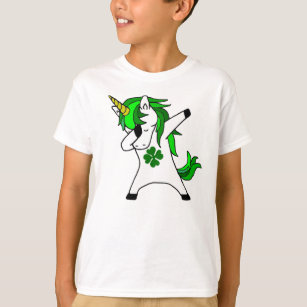 T-shirt Shamrock de vert du jour de St Patrick tamponnant