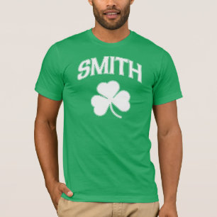 T-shirt Shamrock d'Irlandais de famille de Smith