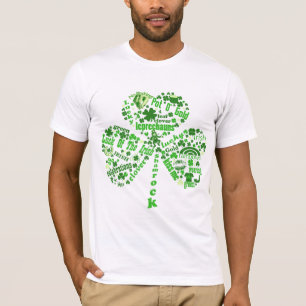 T-shirt Shamrock d'Irlandais de Jour de la Saint Patrick