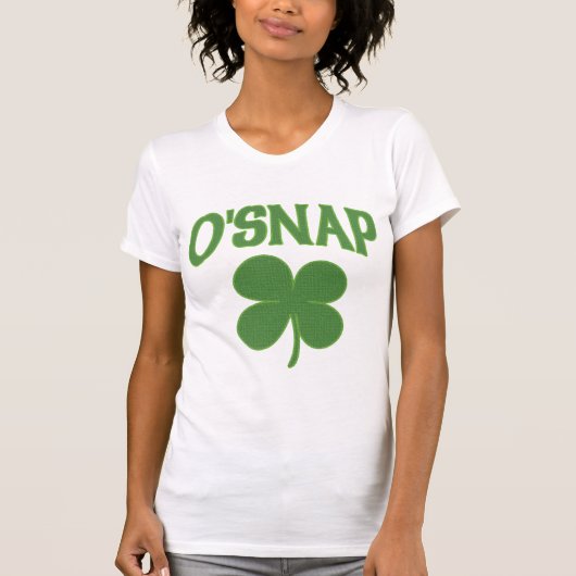 T-shirt Shamrock d'Irlandais d'O'Snap (Devant)