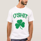 T-shirt Shamrock d'O'Shit Irsh (Devant)