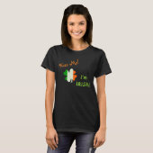 T-shirt Shamrock du drapeau irlandais Kiss Me (Devant entier)