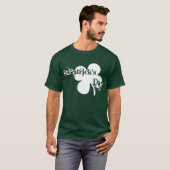 T-shirt Shamrock du jour de St Patrick (Devant entier)