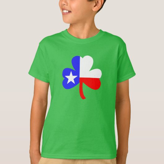 T-shirt Shamrock du Texas (Devant)