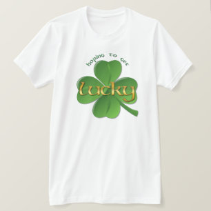 T-shirt Shamrock - Espérer avoir de la chance