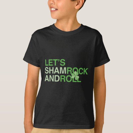 T-shirt Shamrock et marche (Devant)