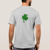 T-shirt shamrock, fille chanceuse (Dos)