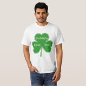 T-shirt Shamrock géant personnalisable (Devant entier)