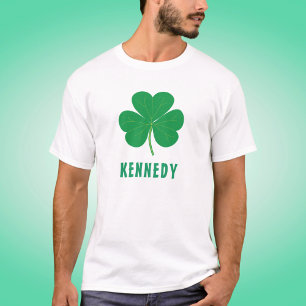 T-shirt Shamrock Green Clover Irlande Nom personnalisé irl