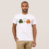 T-shirt Shamrock irlandais (Devant entier)