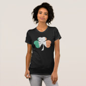 T-shirt Shamrock irlandais (Devant entier)