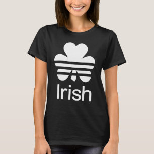 T-shirt Shamrock irlandais Bonne St Patrick's Day Go Lucky
