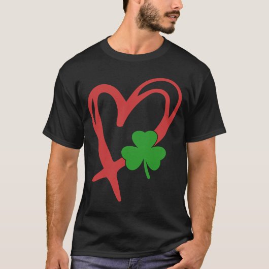 T-shirt Shamrock irlandais Jour de la Saint Patrick de coe (Devant)