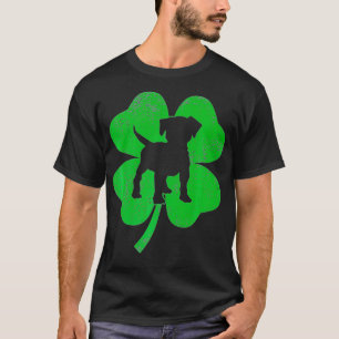 T-shirt Shamrock irlandais Leaf Jack Russell Terrier St
