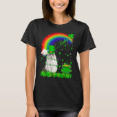 T-shirt Shamrock irlandais Rainbow Lucky Ragdoll Chat St P (Devant)