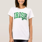 T-shirt Shamrock irlandais Retro St Patrick's Day (Devant)