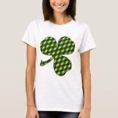 T-shirt Shamrock  Jacquard vert (Devant)