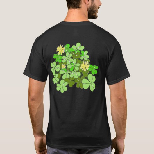 T-shirt Shamrock Jour de la Saint Patrick (Dos)
